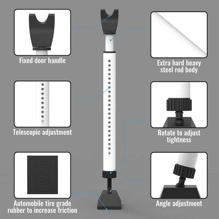 Lisslune | Adjustable Door Security Safety Bar