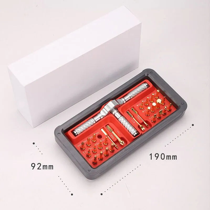 Lisslune | Smart Twist Ease Multitool Ratchet Screwdriver Set