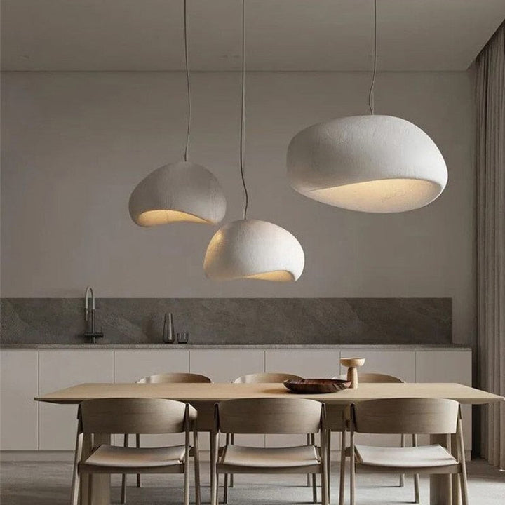 Lisslune | Japanese Wabi-Sabi Modern Minimalist Dining Room Chandelier Living Room & Bedroom Bar Hanging Decoration Lamp