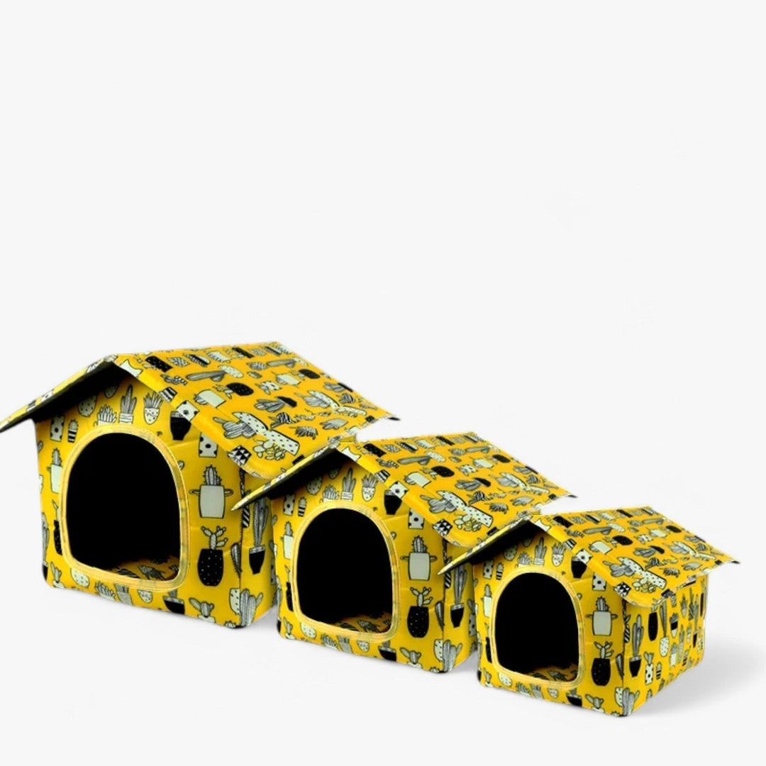 Lisslune | Weather-resistant Animal House "CozyNest" for Cats and Small Dogs