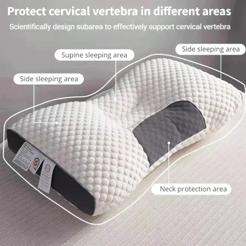 Lisslune | Orthopedic neck pillow with reverse traction for a patient, 48 x 74 cm