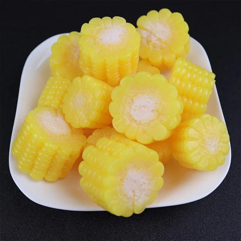Lisslune | Life-like artificial corn cob display model for restaurants, hotels, and kitchens
