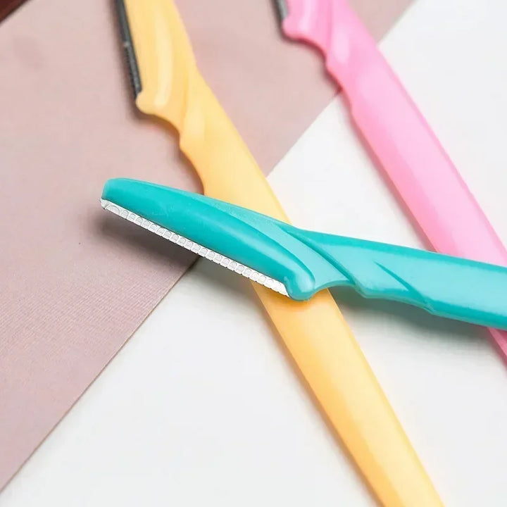 Rynx | 1/3/5pcs Eyebrow Razor New Safe Eyebrow Scraper Eyebrow Knife for Female Beginners Student Girls Face Razor Face Hair Remover