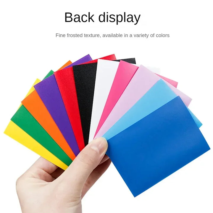 Rynx | 100 Pieces/Set Matte Standard Size Card Sleeves TCG Trading Cards Protection for Tarot Shield Board Games Magic Sleeves 66x91mm