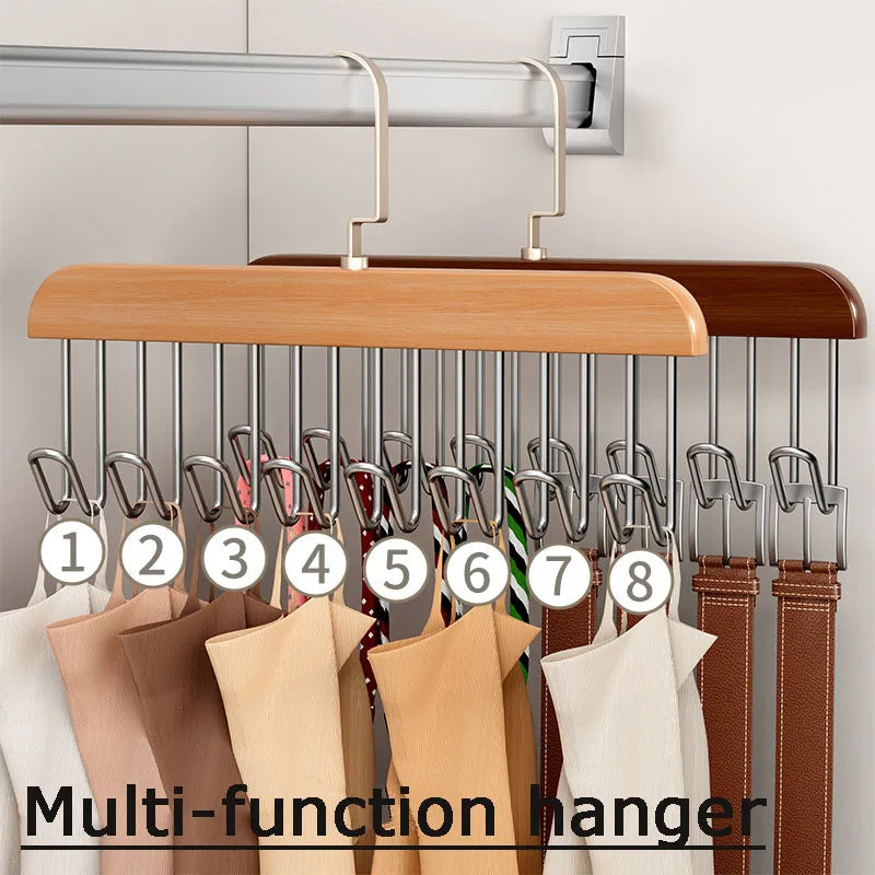 Lisslune | Multi-Hook Space Saver Clothes Organizer Rack