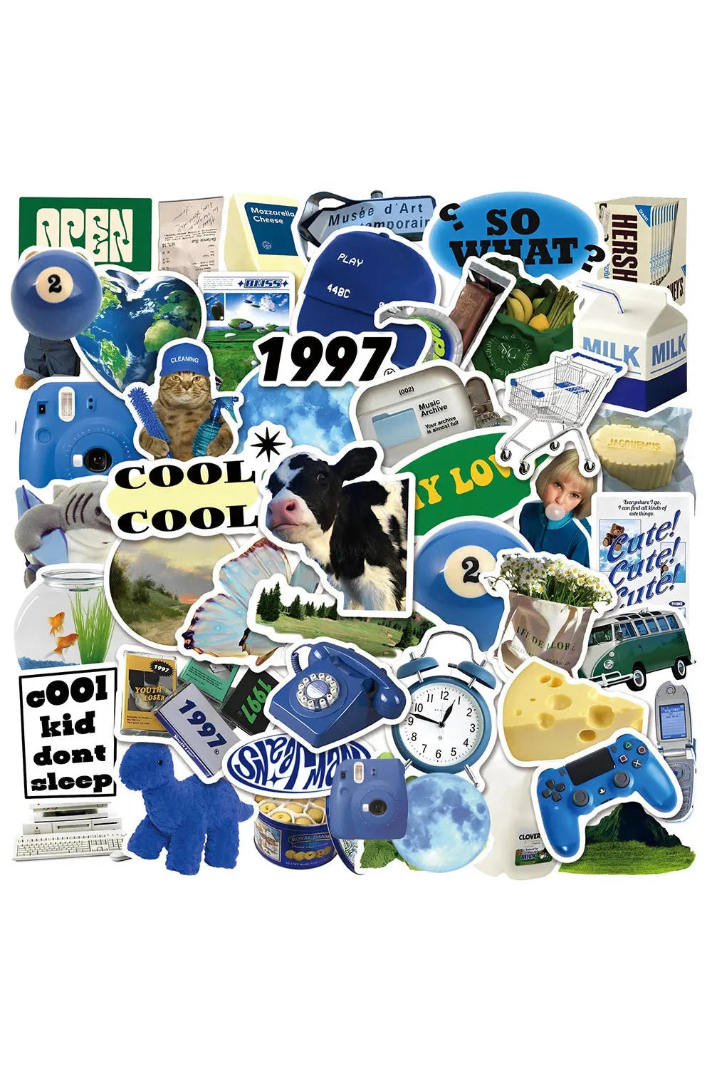 Lisslune | Cartoon Sticker Pack