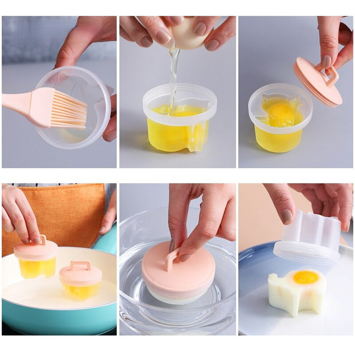 Lisslune | Cute Animal Pattern Egg Cooker Set