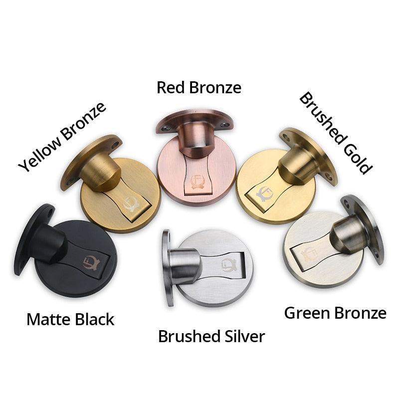 Lisslune | Magnetic Door Stopper Set with Hidden Installation in 304 Stainless Steel