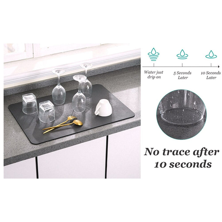 Lisslune | Large Water Absorbent Kitchen Draining Pad