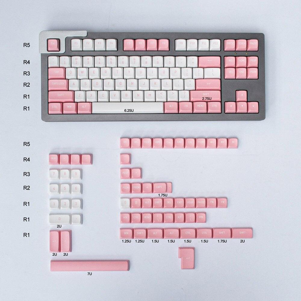 Lisslune | Upgrade your keyboard aesthetic with 150 MSA dual-color keycaps