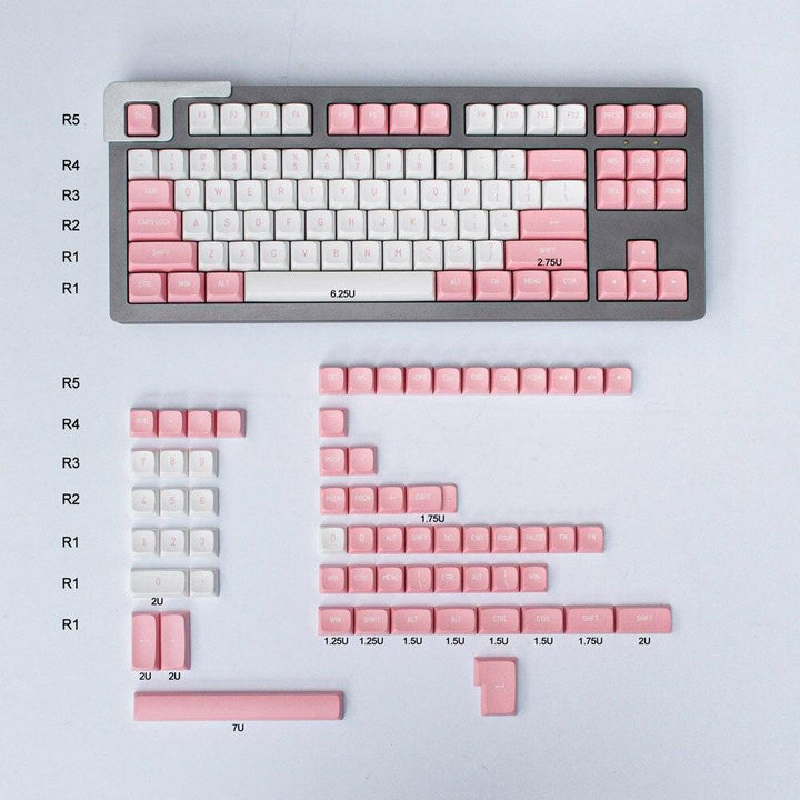 Lisslune | Upgrade your keyboard aesthetic with 150 MSA dual-color keycaps