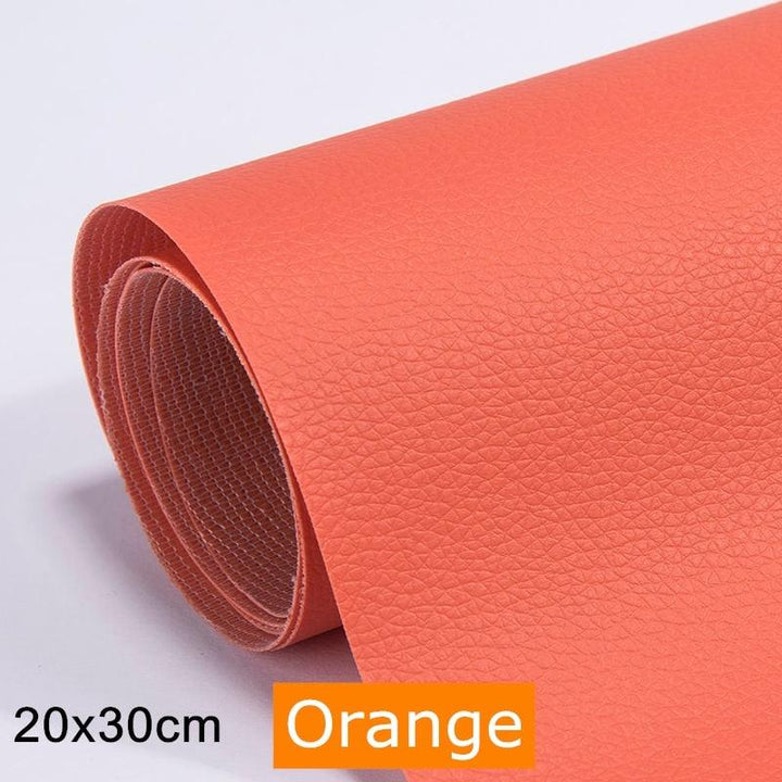 Lisslune | Jumbo XL Luxe Litchi Leather Repair Stickers - Stylish Solutions for Elegant Furniture Repairs