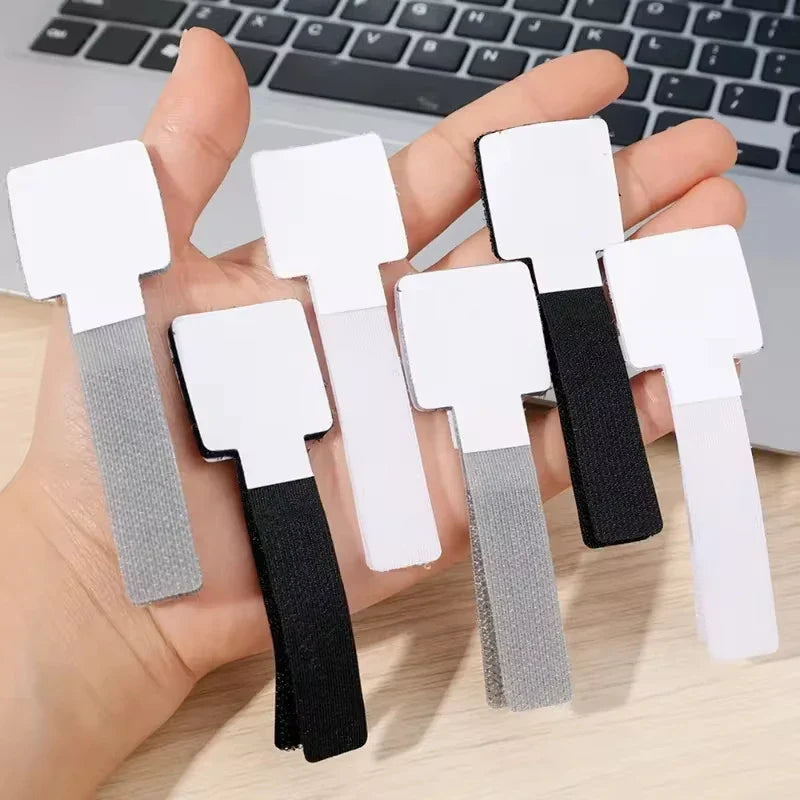 Lisslune | Self-adhesive Cable Velcro Holder Organizer