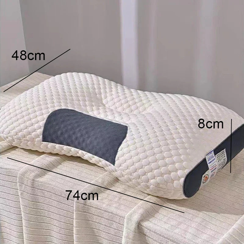 Lisslune | Orthopedic neck pillow with reverse traction for a patient, 48 x 74 cm