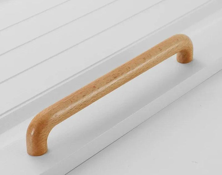 Lisslune | Chic Wooden Cabinet Knobs - Distinctive Walnut & Beech Drawer Handles for Elegant Home Interiors