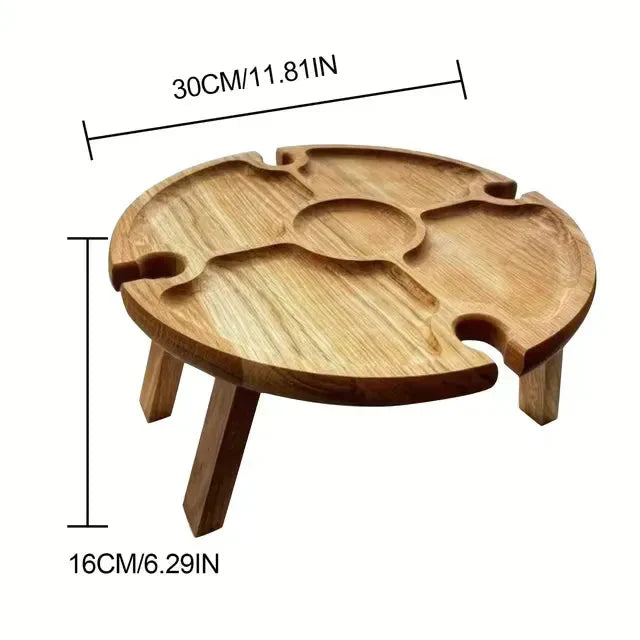 Lisslune | Folding table made of wood