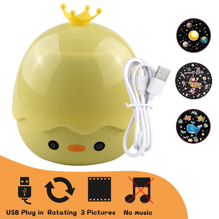 Lisslune | Rotating Deer Music Star Projector Night Lamp