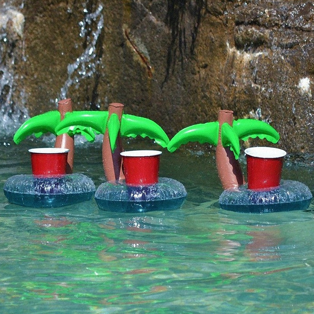 Lisslune | Inflatable Cherry Floating Pool Cup Holder