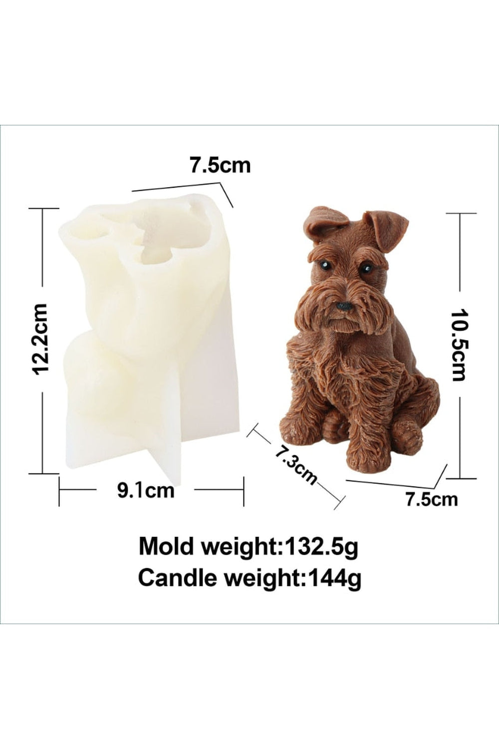 Lisslune | Cartoon Candle Shape