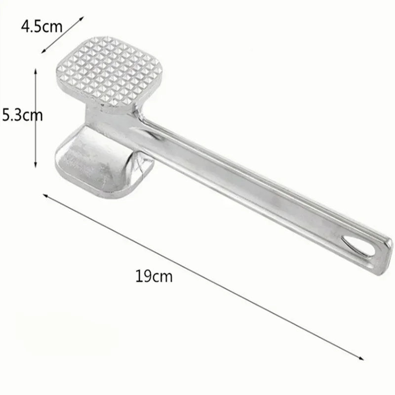 Lisslune | Dual-Sided Aluminum Meat Tenderizer Hammer