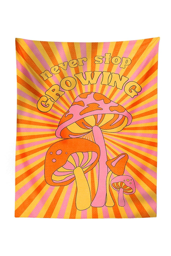Lisslune | Years inspired mushroom rug wall hanging