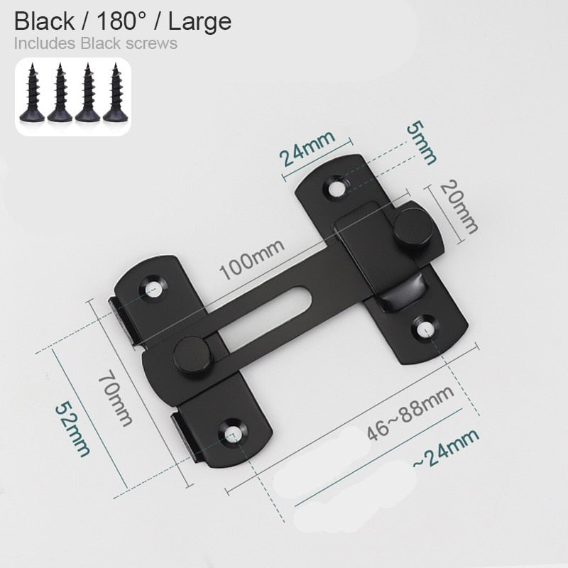 Lisslune | Sliding Simple Cabinet Closet Lock