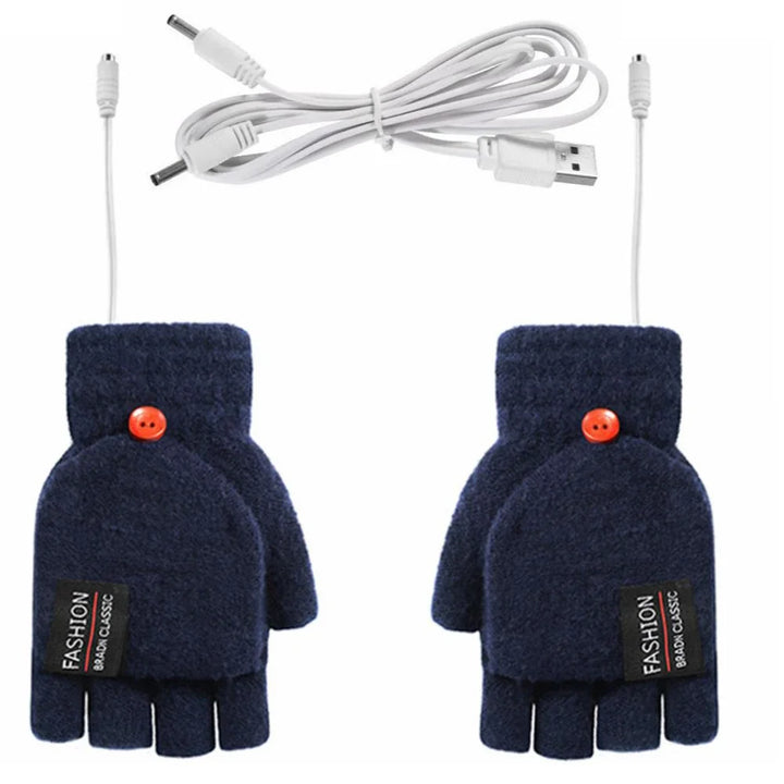 Lisslune | USB rechargeable warm wave heated gloves