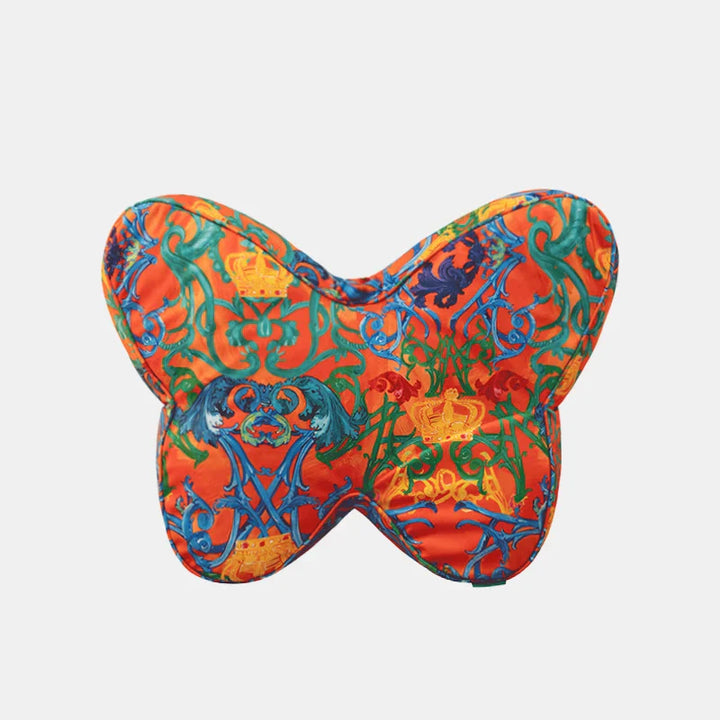 Rynx | Colorful Butterfly Cushion Chinese Style Flower Crown Back Support Cushion Sofa Chair Padding Aesthetic Living Room Decoration