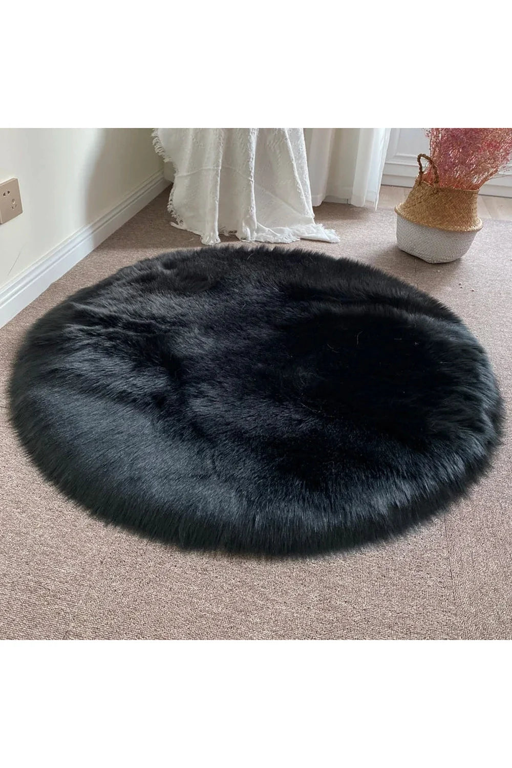 Lisslune | Pink floor rug