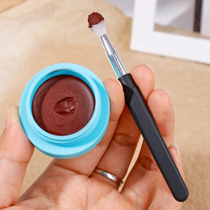 Rynx | Makeup Brush Eyeliner Brush Eyebrow Brush Eyeshadow Brush Portable Flat Fine Eyeliner Brow Contour Makeup Brush Makeup Tool