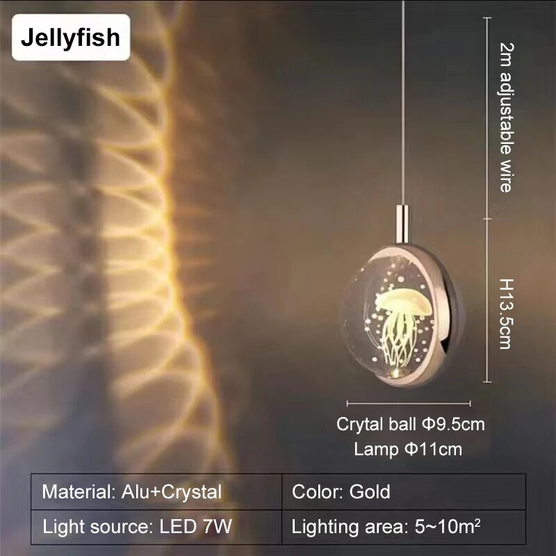 Lisslune | Romantic Crystal Rotating Mood LED Lights