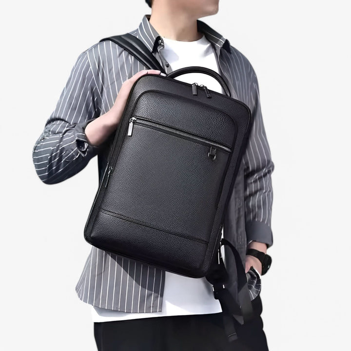 Lisslune | MobilLux Leather Rucksack – For work, travel & modern mobility