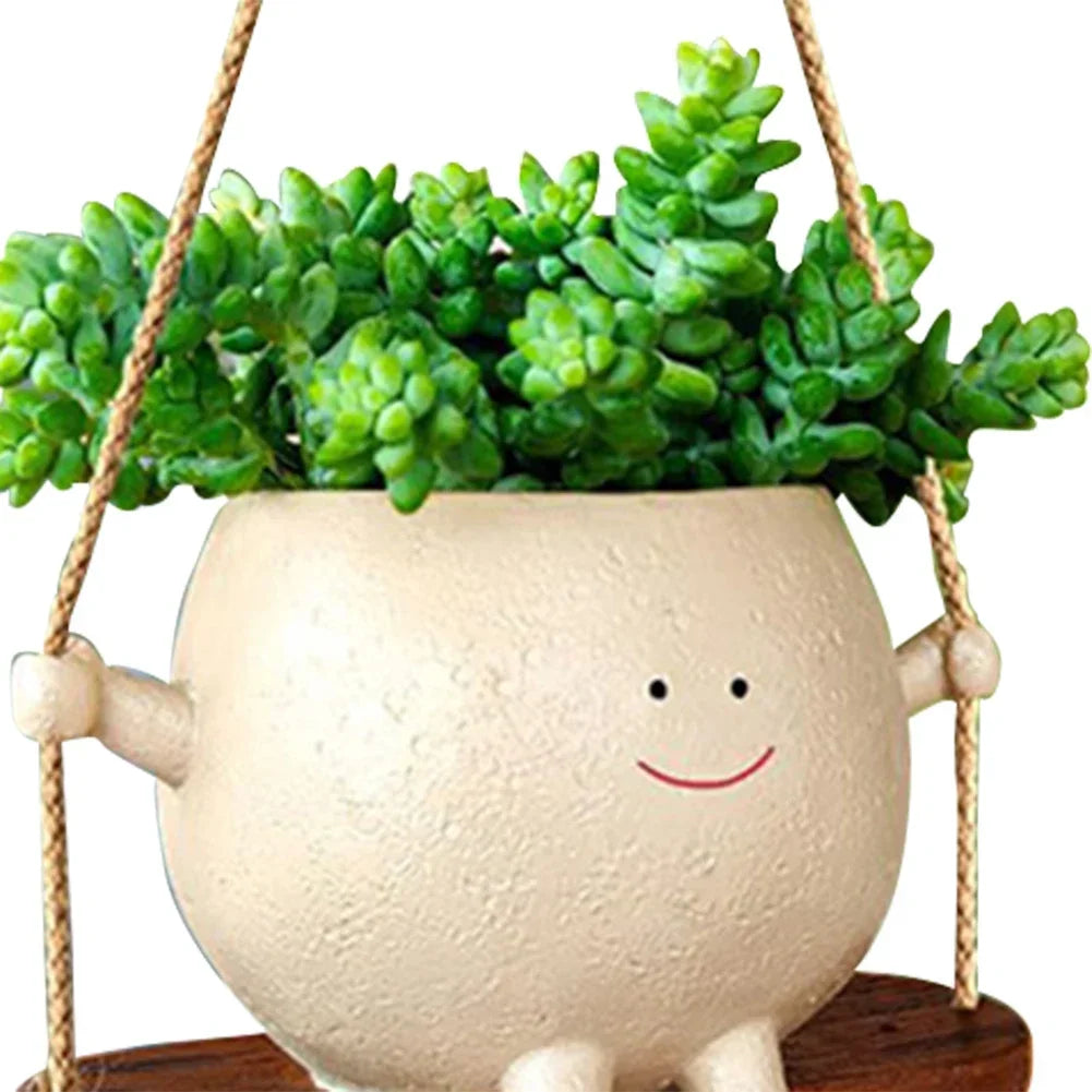 Lisslune | Happy Buddy Hanging Plant Pot