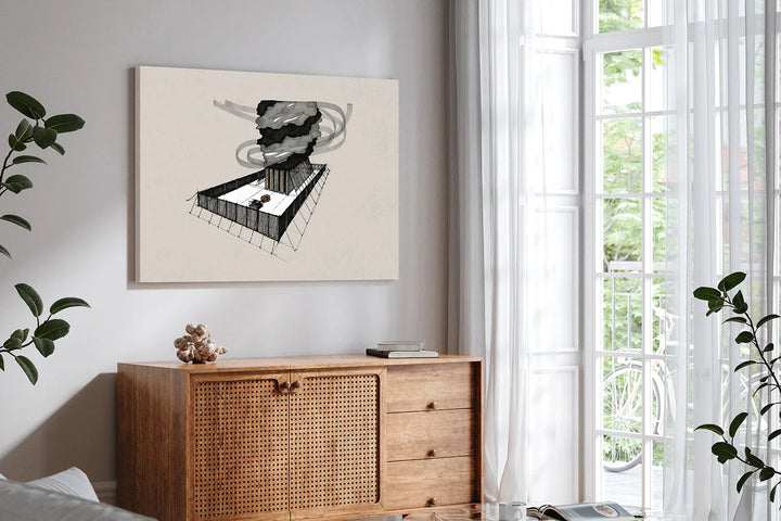 Lisslune | Exodus Canvas Poster