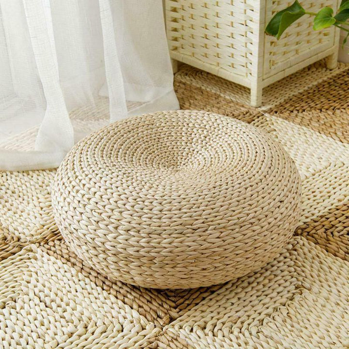 Lisslune | Tranquil Cattail Eco-friendly Meditation Cushion for ultimate comfort