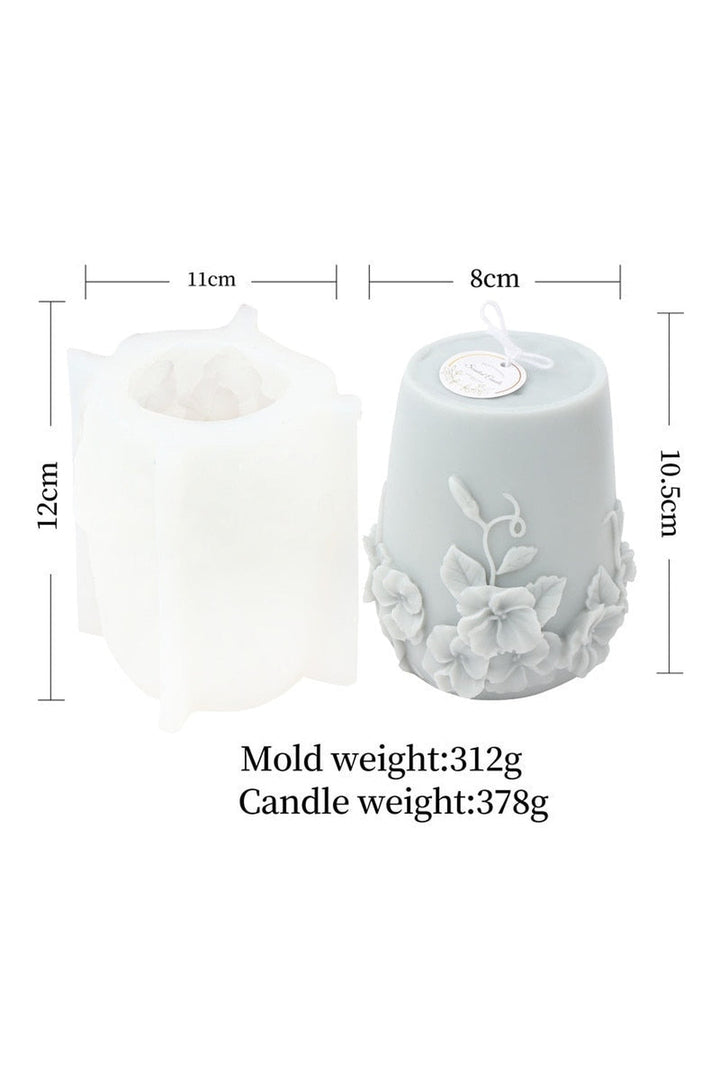 Lisslune | Rattan Flower Candle Shape