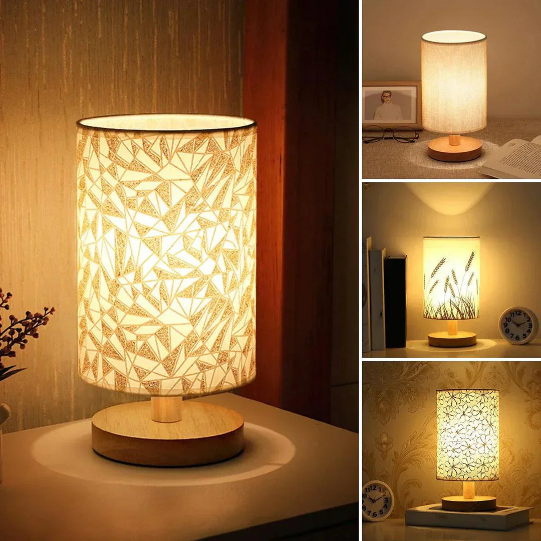 Lisslune | LumaVita - Elegant Solid Wood Design Lamp