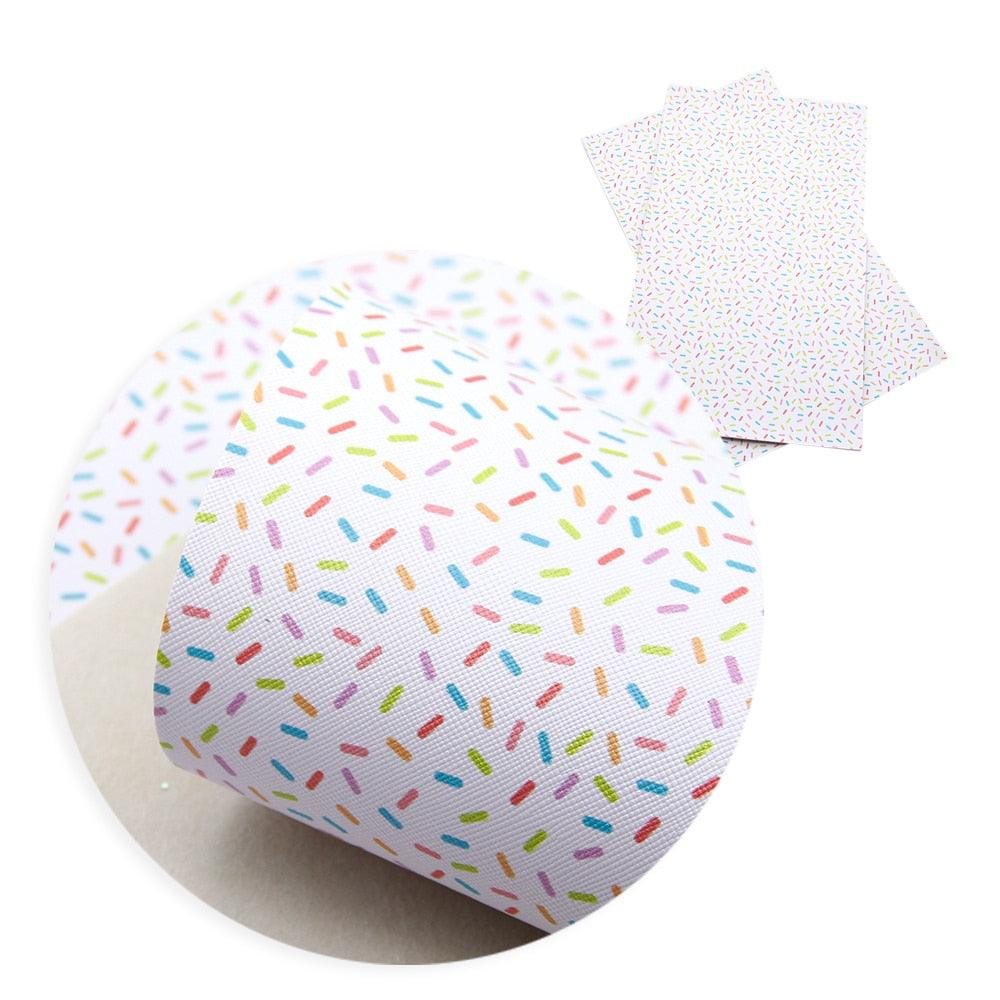 Lisslune | Wasted Cake Candy Faux Leather Craft Kit for DIY Accessories and Bags