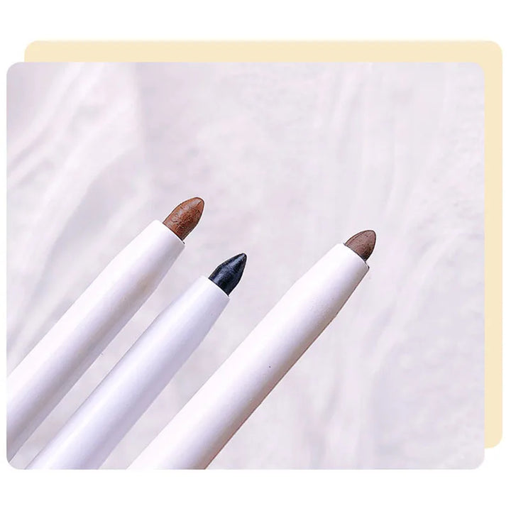 Rynx | Waterproof brown ultra-thin eyeliner gel pencil quick-drying smooth eyeliner long-lasting lower eyelid makeup pencil Korean makeup cosmetics