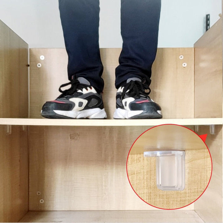 Lisslune | Self-Adhesive Closet Wizard Shelf Support Bracket