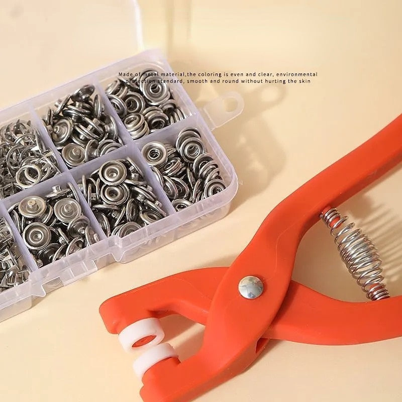 Lisslune | DIY Easy Snap Button Installation Tool Set