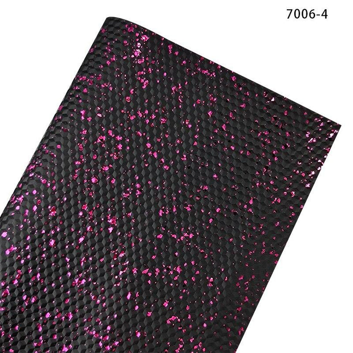 Lisslune | Luxe Diamond Pattern Extra-Large Faux Leather Craft Sheet - 0.8MM Thickness