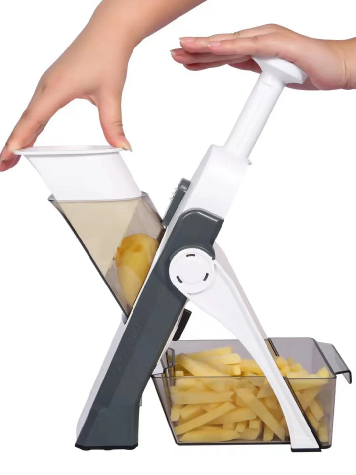 Lisslune | Safe 5-in-1 Vegetable Cutter with Collecting Container 1+1 Free