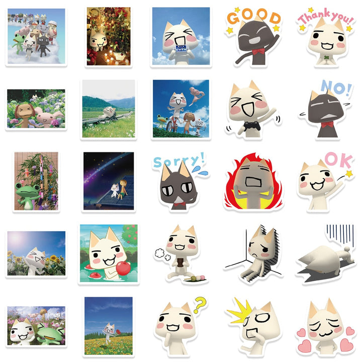 Lisslune | Inoue Cat Sticker Set