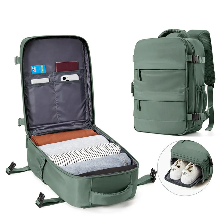 Lisslune | TRAVELLITE BACKPACK – Versatile travel backpack for carry-on & everyday use