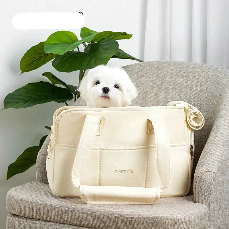 Lisslune | LuxCarry – Durable & Safe Pet Travel Bag for Small Dogs and Cats | Lightweight, Breathable & Stylish
