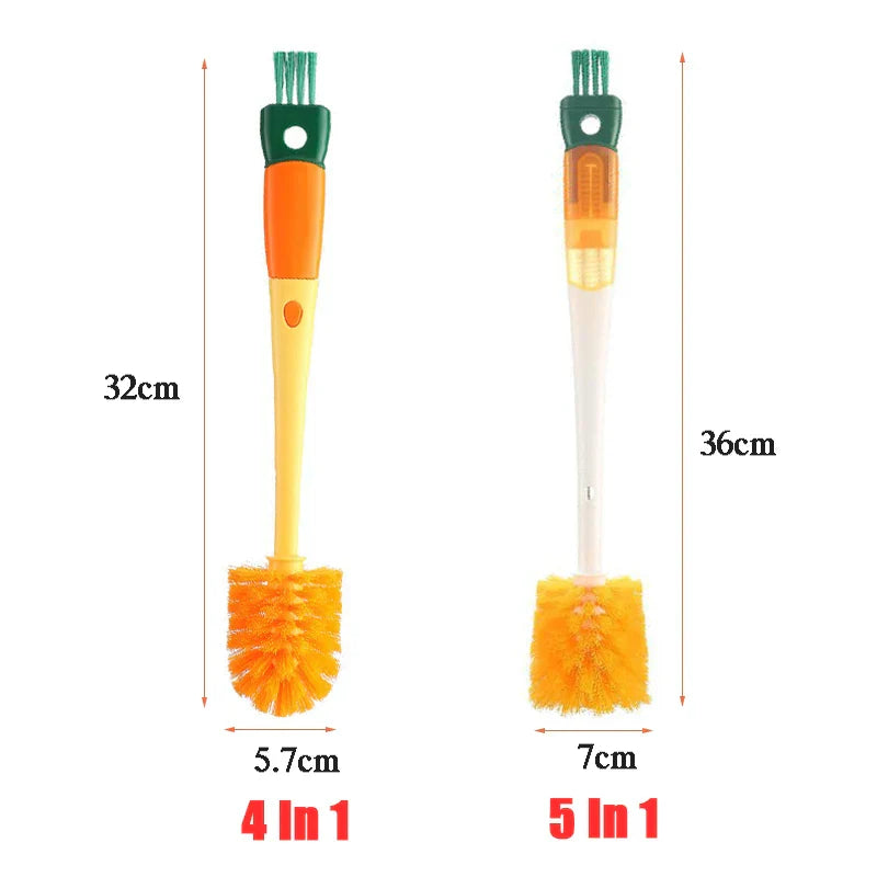 Lisslune | Ultra Scrub Multipurpose Long Arm Kitchen Brush Set