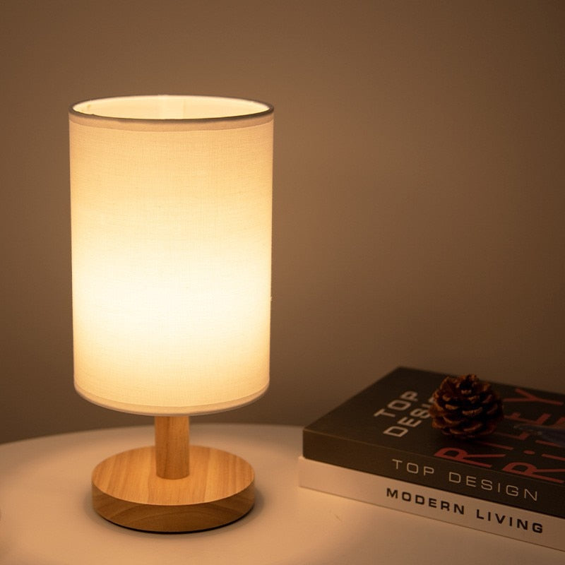 Lisslune | NordicLume – Solid Wood LED Desk Lamp for a Sleek Scandinavian Look