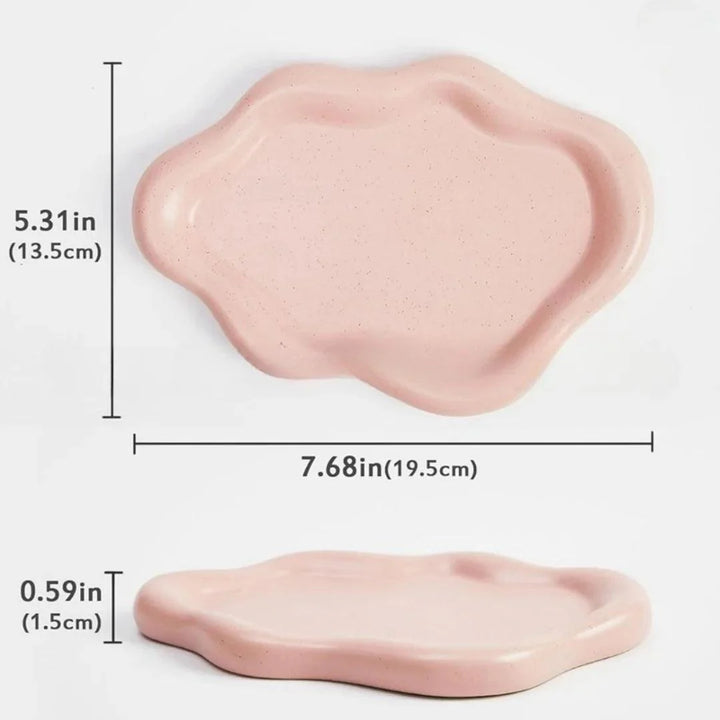 Lisslune | Cloud Coaster Silicone Mold – DIY Epoxy Resin Bowl for Storage, Handmade Aromatherapy & Desk Decoration