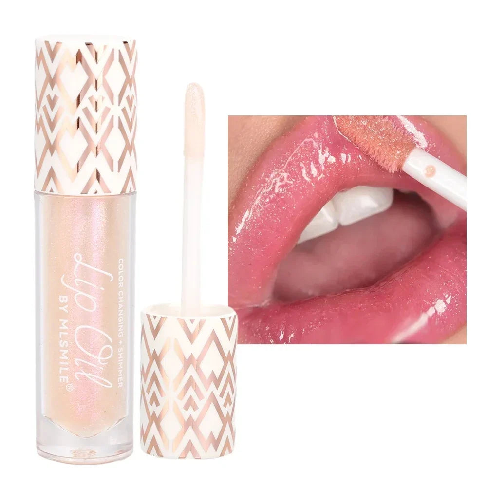 Rynx | Transparent Glitter Lipstick Women Makeup Diamond Shiny Long-lasting Waterproof Liquid Lipstick Non-sticky Glitter Lip Cosmetics
